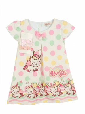 VESTIDO – HINATA BEBE ARMADOR – TALLA MEDIUM – A. HOMBRO 21.5 CM – LARGO 44 CM